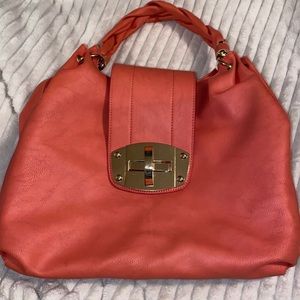 Charming Charlie Peach Purse